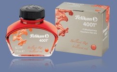 Pelikan Atrament 4001 62,5ML CZERWONY 329169