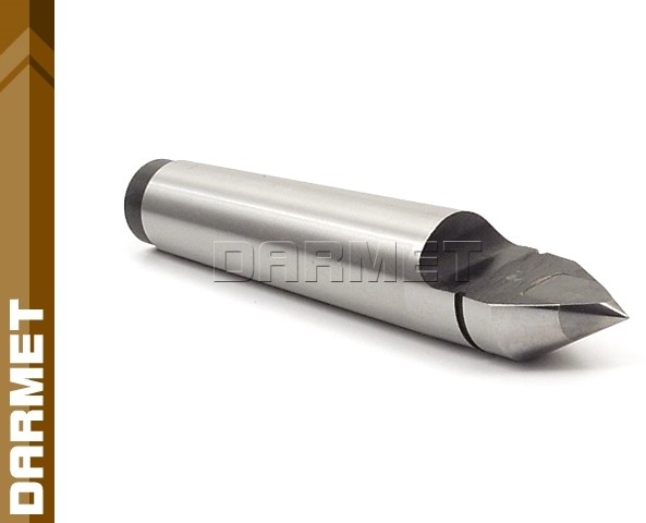 Darmet Kieł tokarski stały ze ścięciem z końcówką z węglików spiekanych - Morse 2 (DHE2)