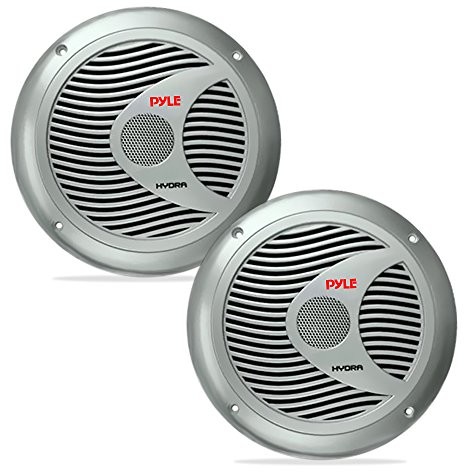 PYLE AUDIO INC Pyle Marine ( głośniki o mocy 150 W, 16,51 cm (6,5 cala), 2-drożny) srebrny PLMR60S