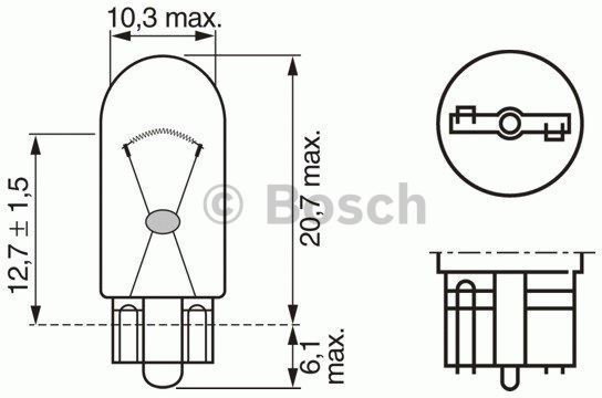 Bosch Żarówka 1 987 302 517