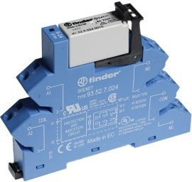 Finder Przekaźnikowy moduł sprzęgający 14mm, 2CO 8A 12VAC/DC 38.62.0.012.0060