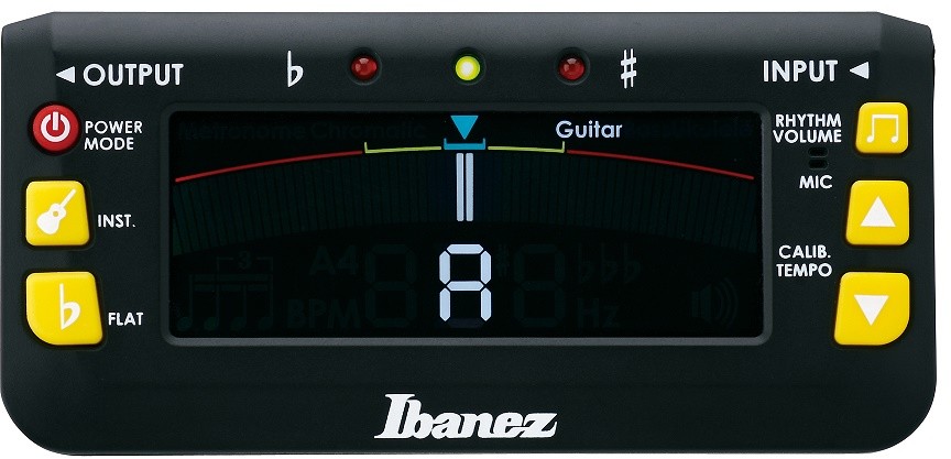 Ibanez MU2 tuner stroik chromatyczny z metronomem do ukulele gitary basu