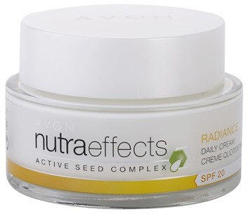 Avon Nutra Effects Radiance rozjaśniający krem na dzień SPF 20 50 ml