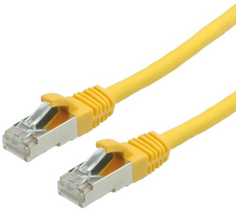 Value S/FTP (PIMF-) Patch Cable Kat.6, LSOH, żółty, 1,5 m 7611990113675