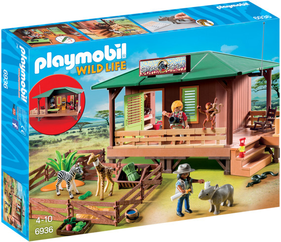 Playmobil Domek leśniczego z hodowla zwierząt 6936
