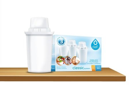 Dafi Filtry zamienne Classic do filtrowania wody