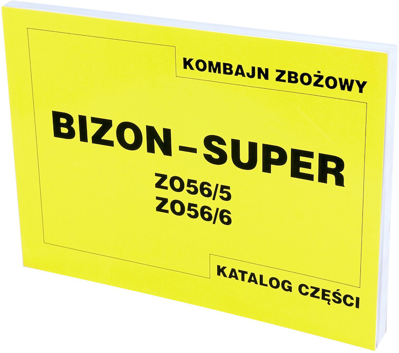 Katalog części Kombajn zbożowy, pasuje do Bizon, Z-056