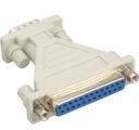 InLine Adapter 25 Pin żeński - 9 Pin Sub-D męski - 31249