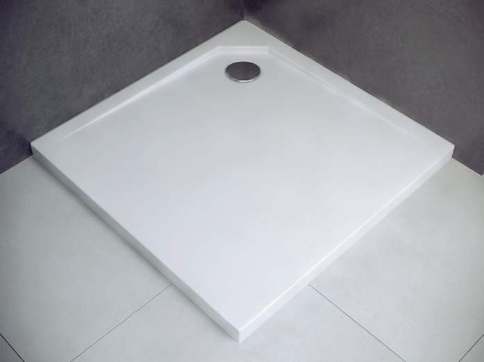 PMD Piramida Besco Acro Ultraslim 90x90 biały ACRO-90