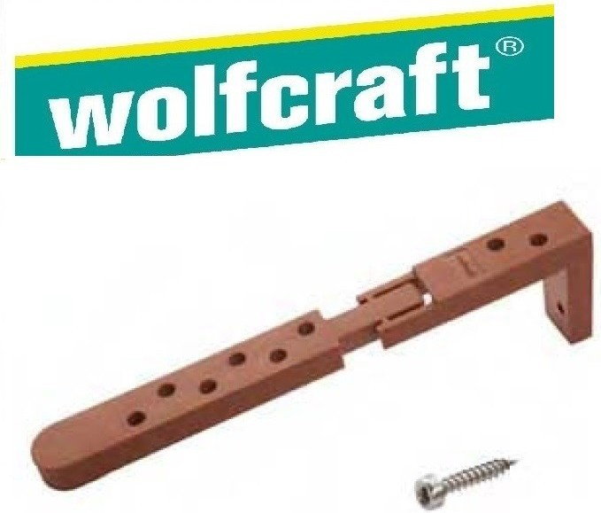 Wolfcraft Wolcraft Zestaw Łączników 6973000 10szt łączników 60szt wkętów