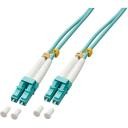 LINDY Patchcord światłowodowy LC/LC OM3 50/125um, Multimode, 2m 46371