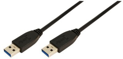 LogiLink Kabel USB 3.0 typ-A do tyb-A dl.3m AKLLIKUCU40 (CU0040)