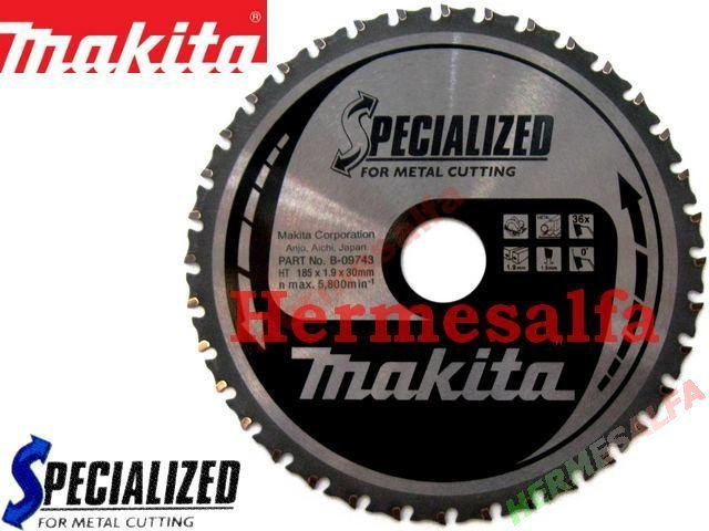 Makita PIŁA TARCZOWA tarcza tnąca 185x30 36z B-09743