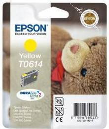 Zdjęcia - Tusze i tonery Epson T0614 tusz żółty, oryginalny 