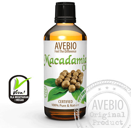 Avebio Olejek makadamia ujędrniona i napięta skóra 100ml