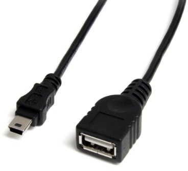 STARTECH.COM Startech.COM USBMUSBFM1 30 cm Mini USB 2.0 A to Mini B Cable