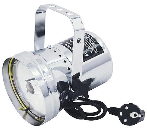 Eurolite 50800410 T-36 pinspot z wtyczką Srebrny 50800410