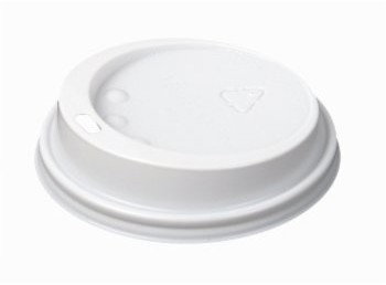 Huhtamaki WIECZKO BIAŁE DO KUBKÓW DO KAWY 200ML PLASTIKOWE PS 50SZT