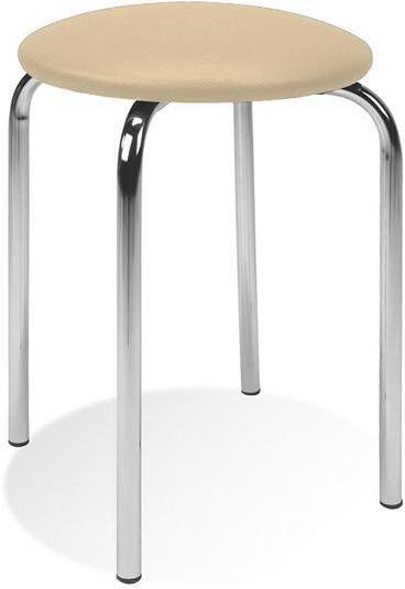 Nowy Styl Taboret Chico Alu/Black/Chrome