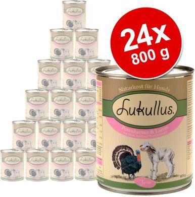 Lukullus Megapakiet Junior, 24 x 800 g - Kurczak z cielęciną