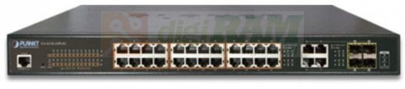 Planet GS-4210-24PL4C Switch 24x GEth PoE AT 4xSFP GS-4210-24PL4C