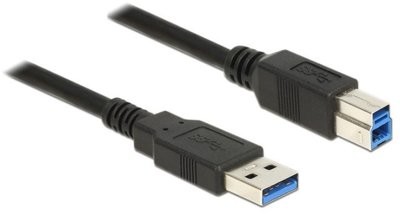 Delock Kabel USB 3.0 1m AM-BM czarny (85066)