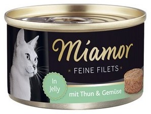 Miamor Feine Filets Dose Thunfisch & Gemuse - Tuńczyk I Warzywa 100G