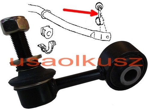 FEBEST Łącznik stabiliza przedniego prawy Toyota Land Cruiser 2007-