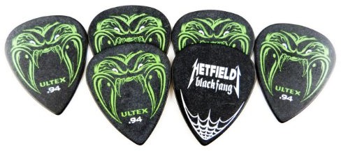 Dunlop DL P 0087 ph112p.94 Ultex hetf Mayen Players Pick (6 sztuki) Czarny PH112P.94