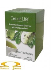 Herbata Zielona Tea of Life Soursop 20 torebek AB22-889F0