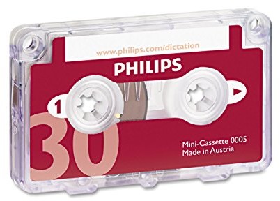 Philips LFH0005 mini kaseta do dyktafonu, 30 min. (2 x 15 min.), 10 szt. LFH000560