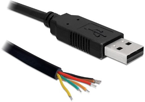 Delock Konverter (USB 2.0 auf Seriell-TTL) (83117)