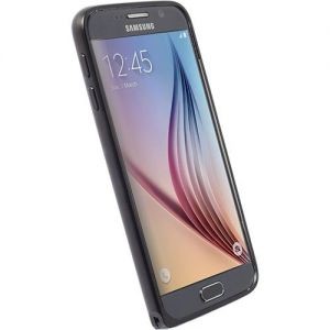 Krusell AluBumper Sala do Samsung Galaxy S6 - czarny 90098