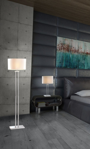 Cosmo Light Lampa podłogowa ATHENS - F01451WH CR -