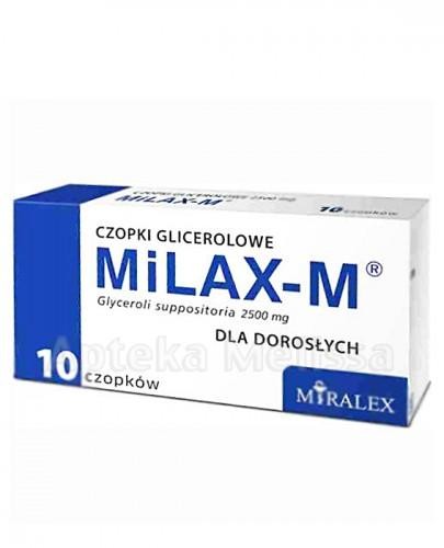 MIRALEX SP.Z.O.O.                 Polska MIRALEX SP.Z.O.O Polska MILAX-M Czopki glicerolowe dla dorosłych 10 czop 9058065