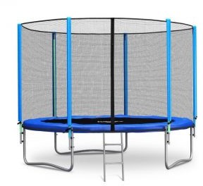 Neo-Sport Trampolina ogrodowa 6ft/183cm z siatką zewnętrzną i drabinką