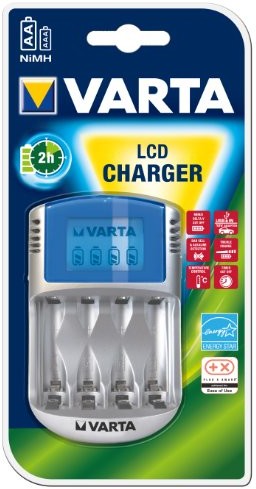 Varta LCD Charger ładowarka sieciowa adapter (12 V + USB przewód) 4008496641352