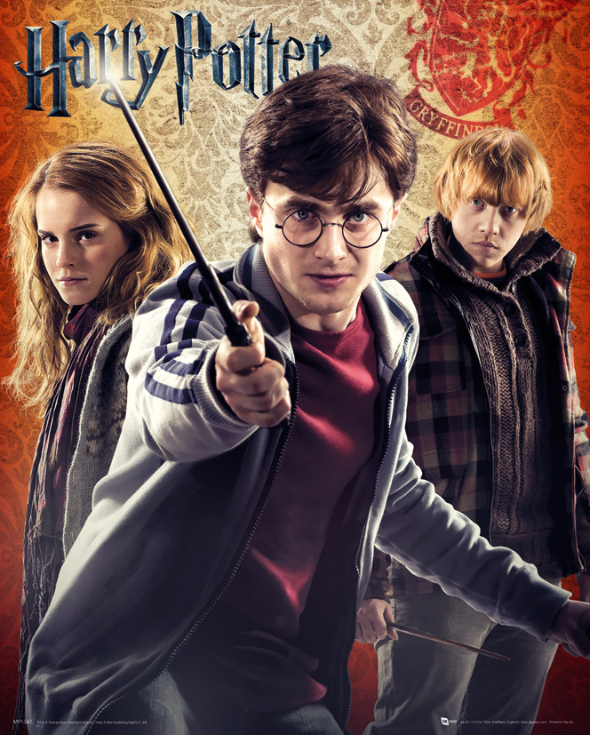 GBeye Harry Potter 7 Trio - plakat MP1341