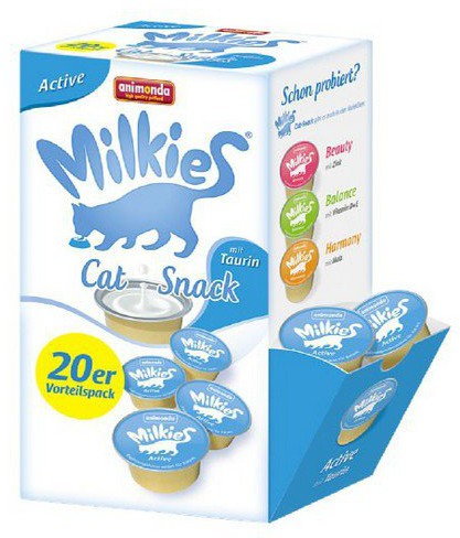 Animonda Kot Milkies Active 20x15g