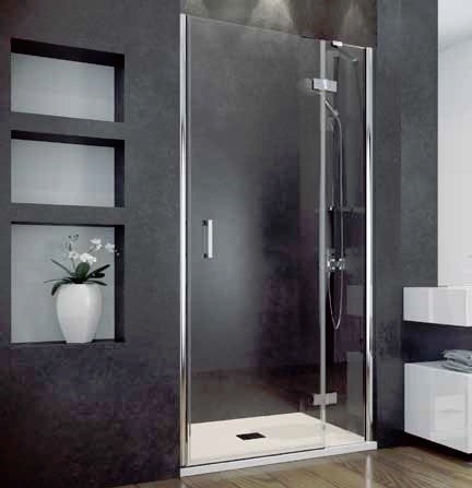 PMD Piramida Besco Viva 100x195 prawe szkło przejrzyste