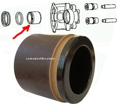CARLSON Tłok przedniego zacisku Chrysler Voyager Town&Country 15 2001-2007