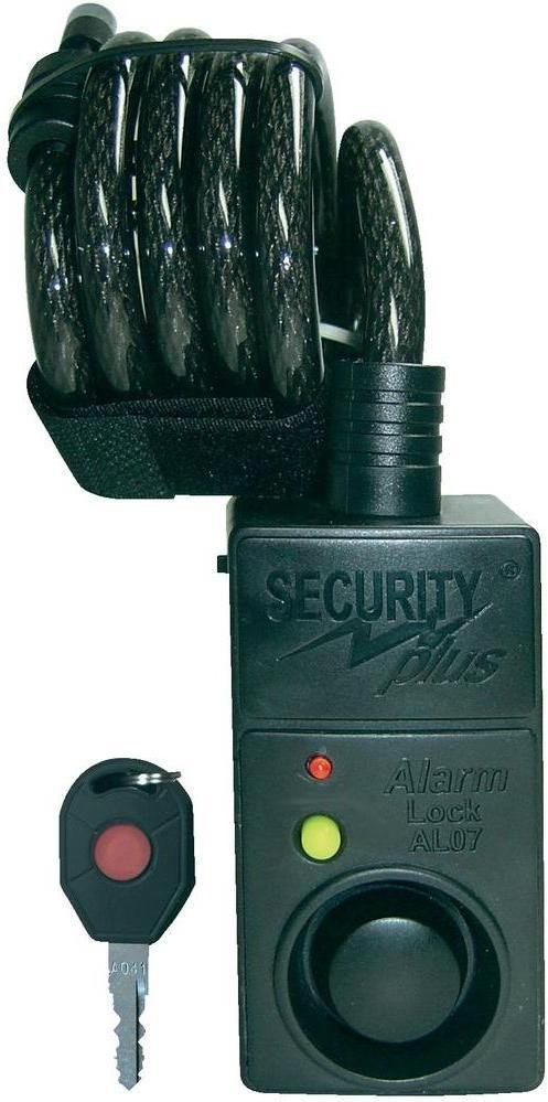 Security Plus zapięcie rowerowe z alarmem AL07