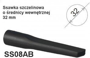 Worwo Ssawka szczelinowa o śr. wew. 32 mm do odkurzaczy - SS08