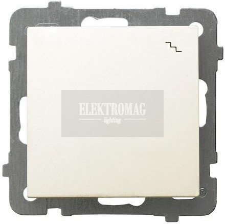 Ospel AS ECRU WYŁĄCZNIK schodowy ŁP-3G/M/27