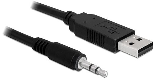 Delock KABEL USB 2.0 AM >SERIAL TTL 3,5MM JACK 3,3V 1,8M (83114)