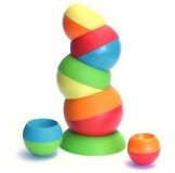 Fat Brain Toy Kule Tobbles Wieża dla malucha.