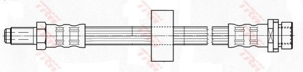 TRW Przewód hamulcowy elastyczny PHB414