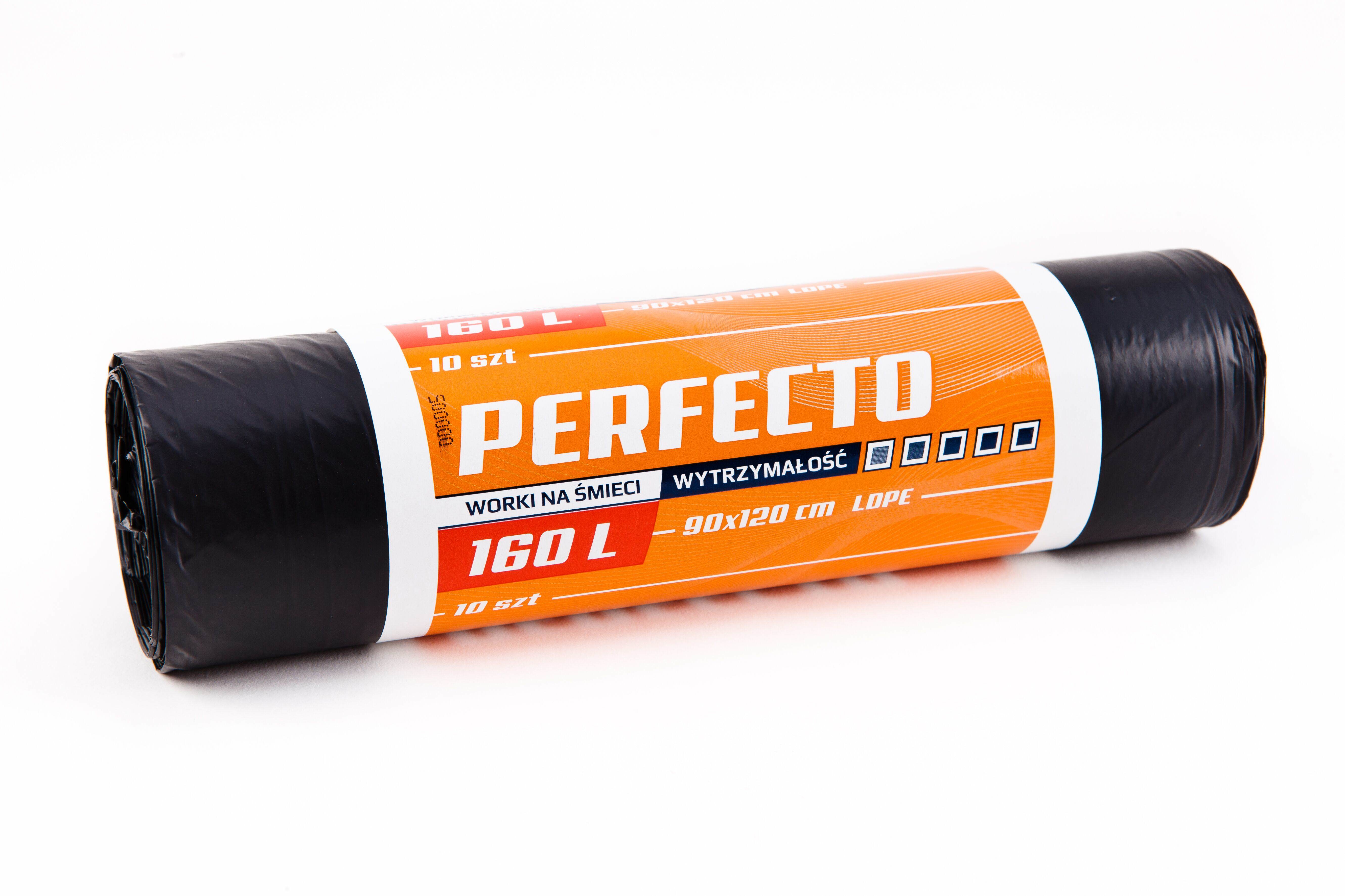 ODRA-PAK PERFECTO Worki na odpady 160l  Mocne (10 sztuk)