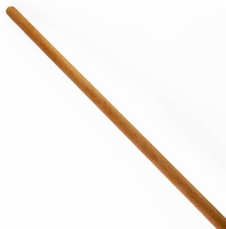 Kij drewniany z gwintem Sanel - 120 cm