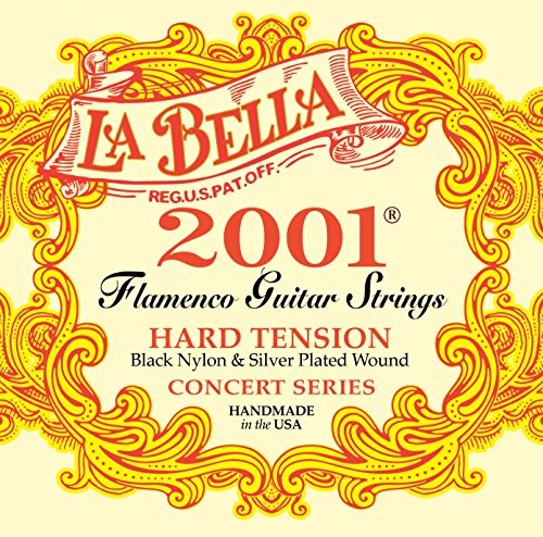 La Bella labella 653838 zestaw strun do studia gitara klasyczna Professional Flamenco Hard 653838